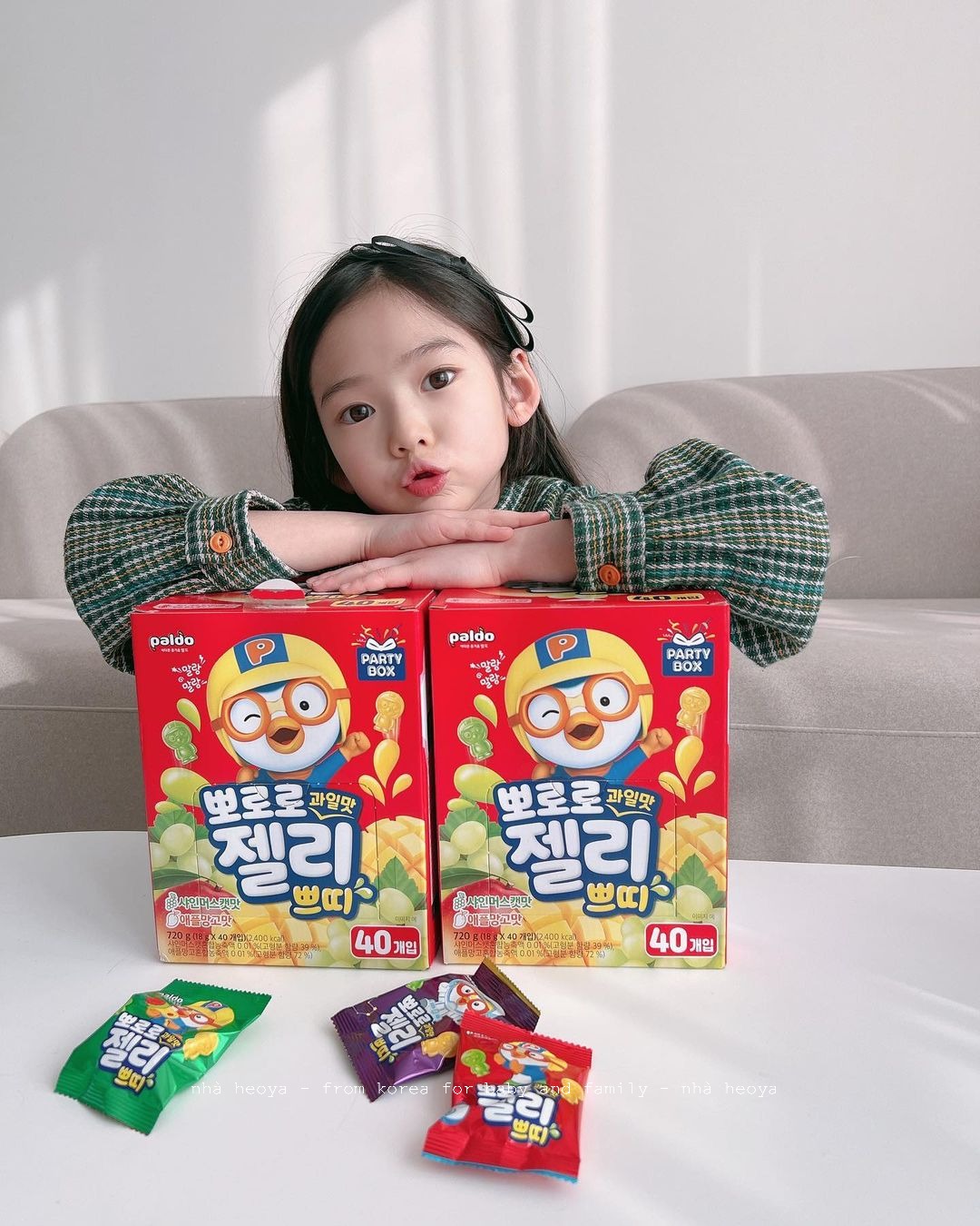 KẸO DẺO TRÁI CÂY PORORO HÀN QUỐC