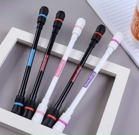 Bút quay LED Bút cân bằng ánh sáng Bút có dầu Ngón tay Đèn LED xoay linh hoạt Đèn flash xoay bút chơi game