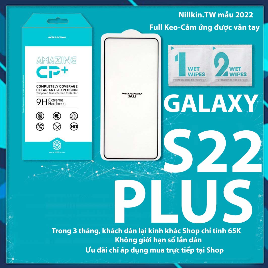 Kính cường lực cho Samsung Galaxy Note 20, Note 20 Ultra, Note 20 Ultra 5G, S21, S21 Plus, S22, S22 Plus hiệu Nillkin.tw Keo Viền Siêu Chắc, Kính Cong 3D Theo Máy