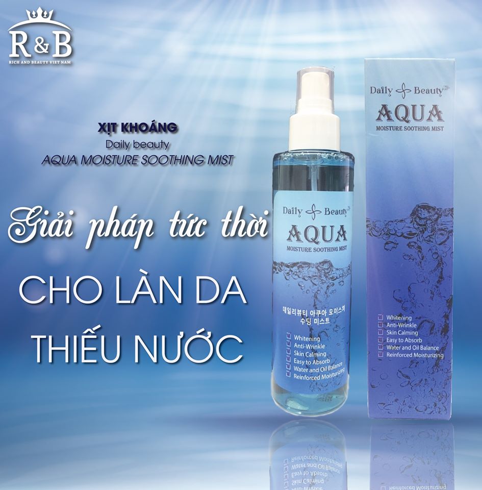 Xịt khoáng Aqua Moisture Soothing Mist