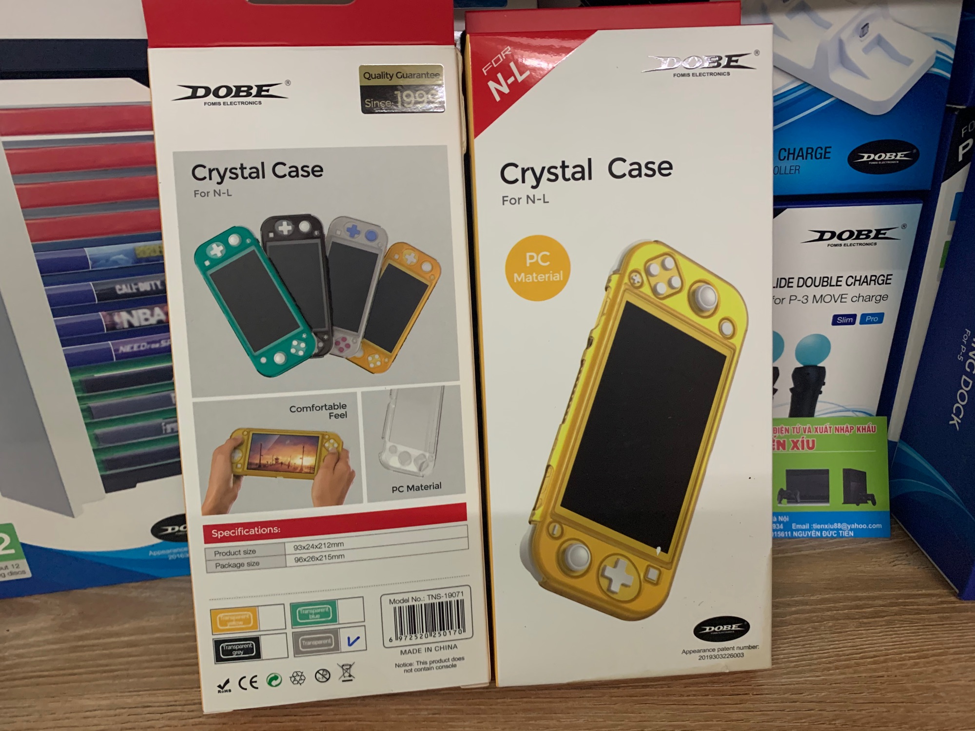 Case ốp trong suốt nintendo switch lite