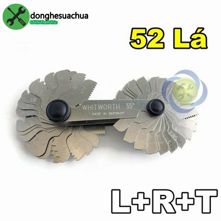 Thước đo ren l+r+t 52 lá lrt52