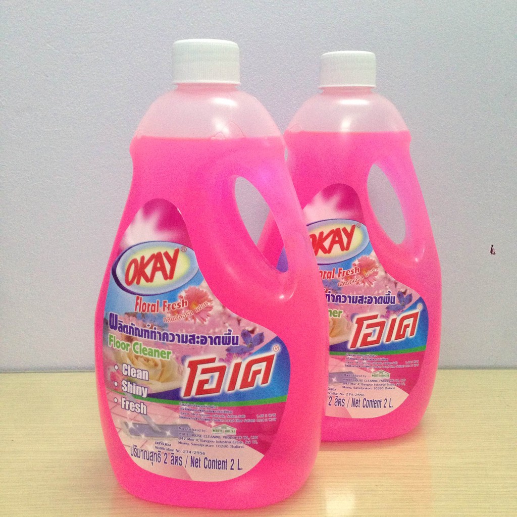 HCM, HSD 2023- Nước lau sàn okay 2000ml Thái lan