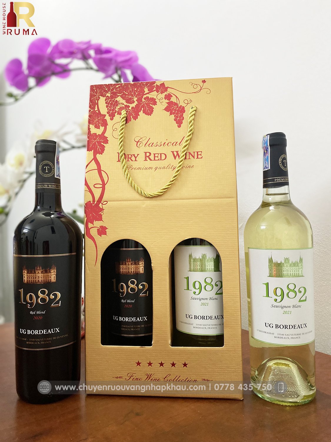 [Nhập khẩu chính hãng] Vang Pháp 1982
