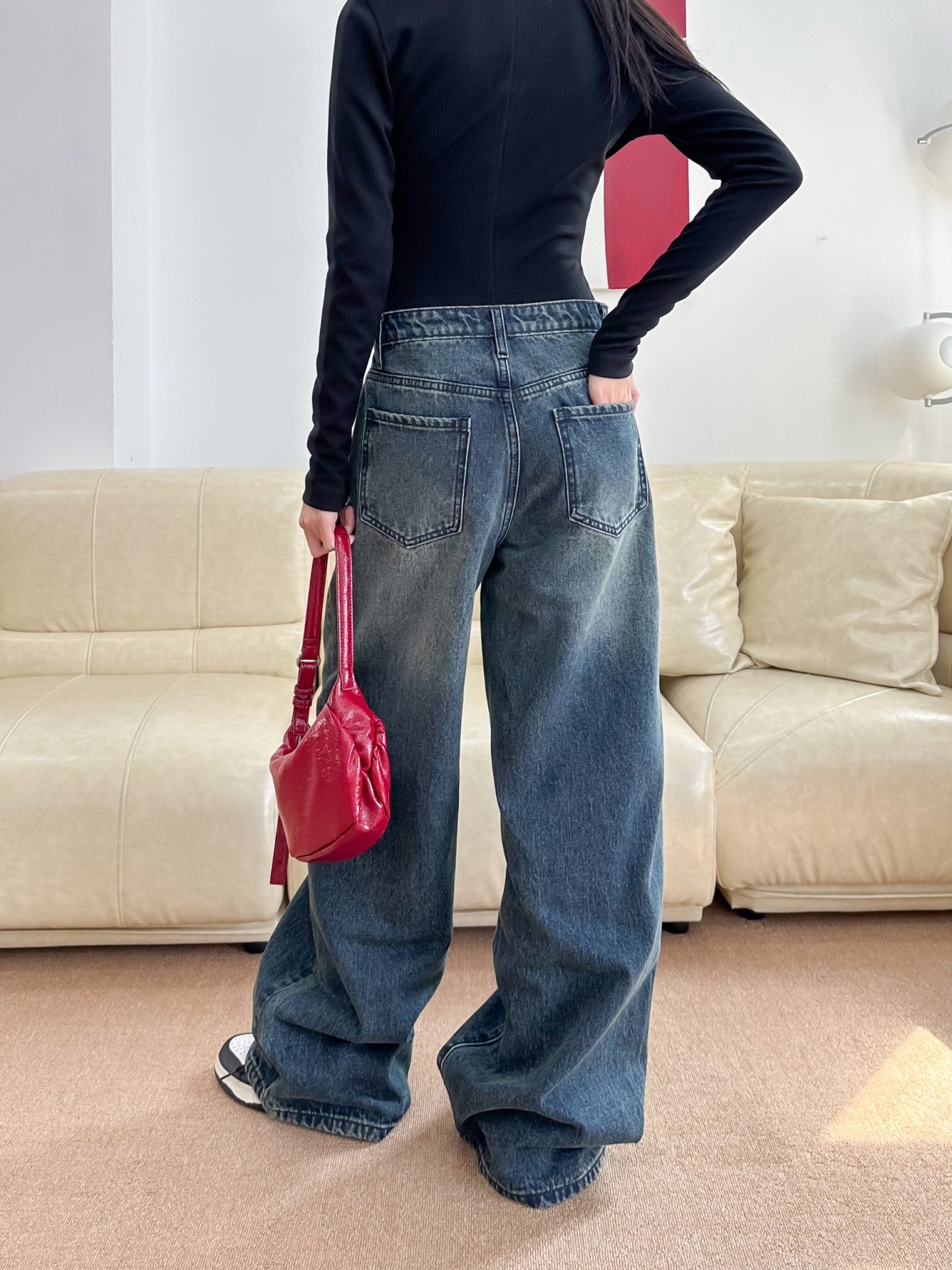KIDO - Quần jean ống rộng HARRIS JEANS