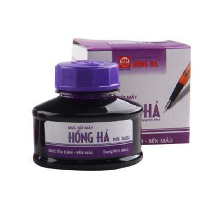 Mực bút máy hồng hà, mực hồng hà