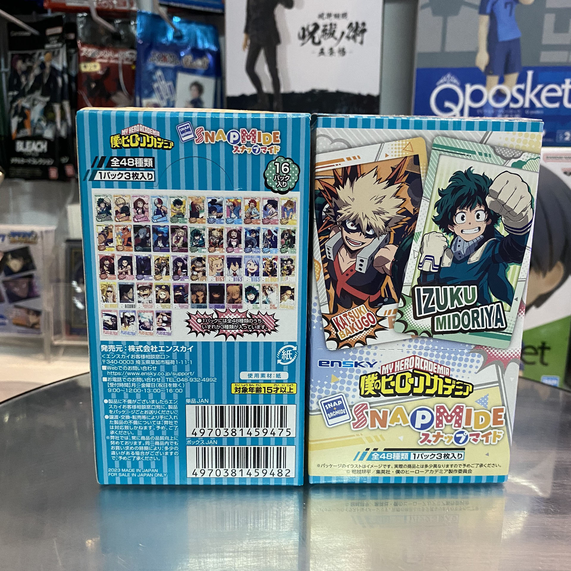 [Có sẵn] Pack thẻ nhân phẩm My Hero Academia snapmide chính hãng - card MHA
