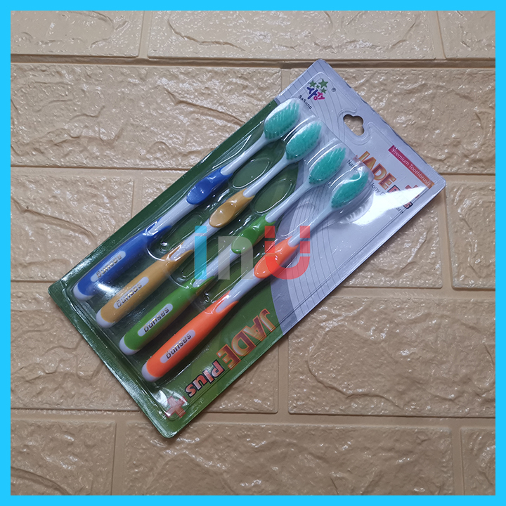 [HCM]HCM - Vỉ 4 bàn chải đánh răng lông mềm