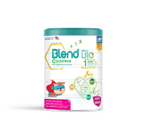Sữa Blend Bio COLOSTRUM 1 Baby 900g từ 0-12 tháng Dinh dưỡng đầy đủ cân đôi