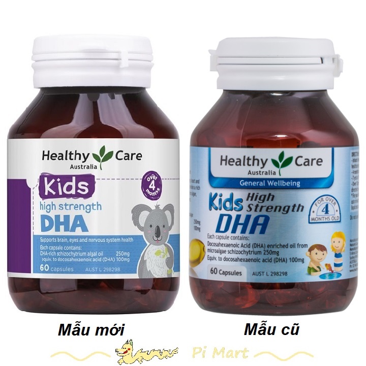 DHA Kid Healthy Care 60v cho bé