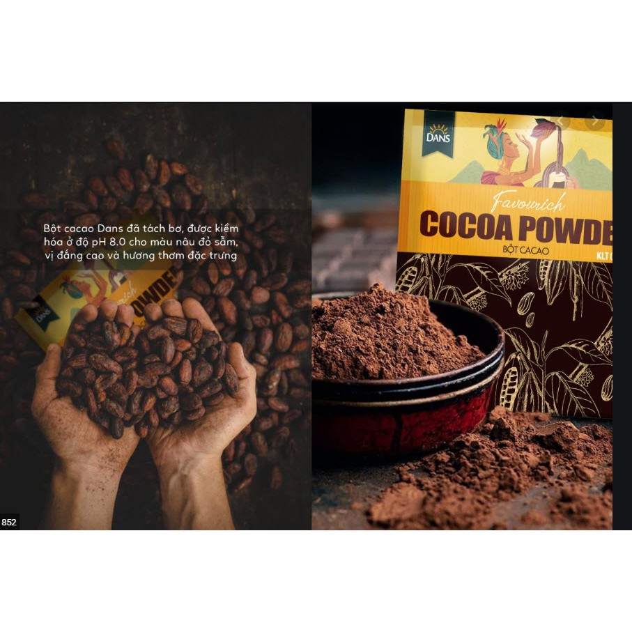 [HCM]Bột Cacao 500G