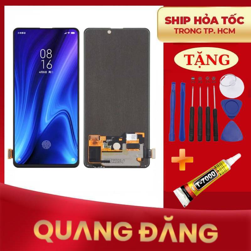 Bộ màn hình xiaomi mi 9t /redmi k20 /redmi k20 pro tặng keo dán và bộ sửa 9 món
