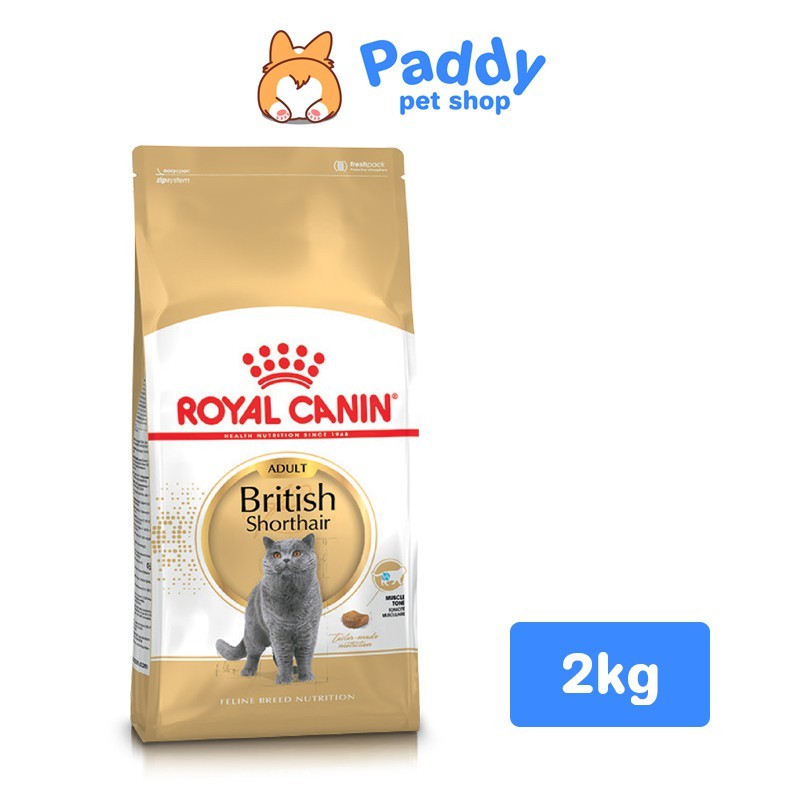Thức Ăn Cho Mèo Lớn Anh Lông Ngắn Royal Canin British Shorthair 2kg