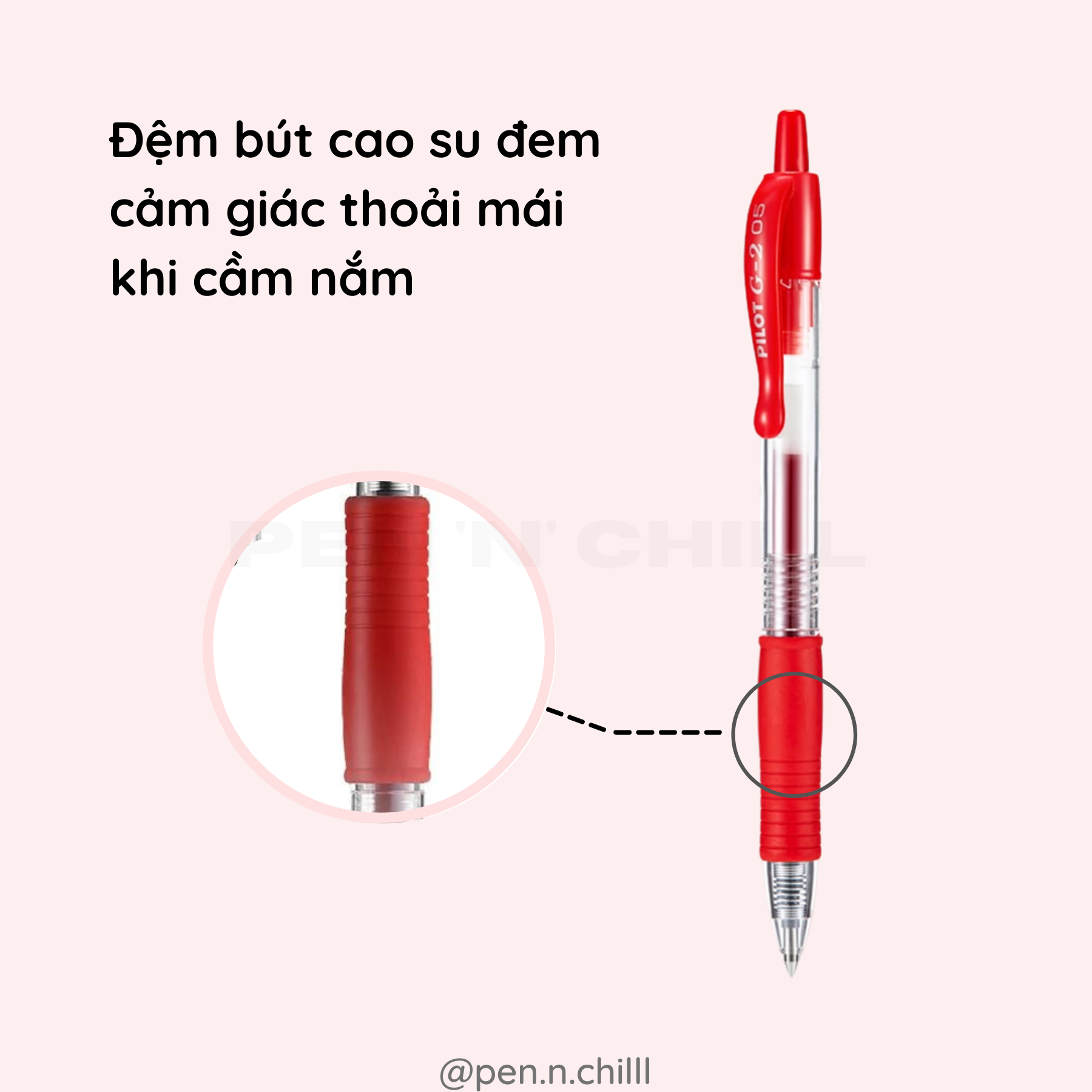 Bút Bi Gel Pilot G2 - Cỡ ngòi 0.5mm/0.7mm
