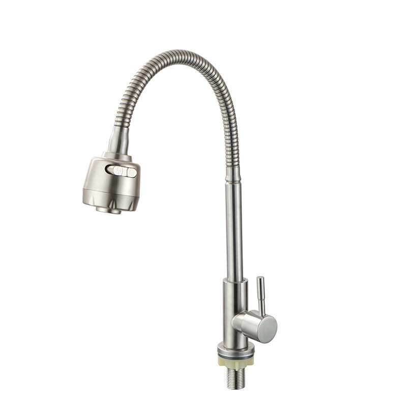 [HCM]Vòi rửa chén lạnh Inox SUS 304 CL6030B Cao Cấp