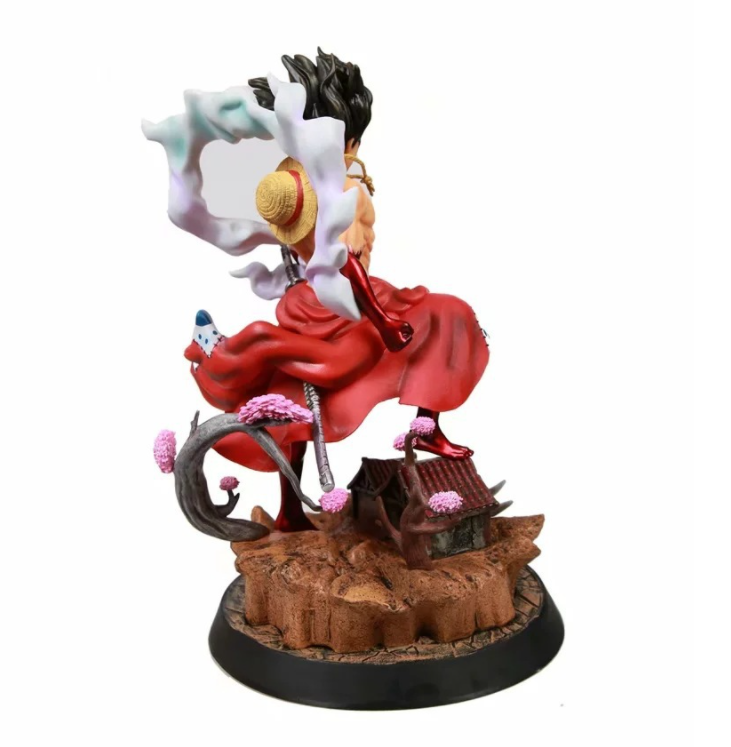 [HCM]Mô hình Figure One Piece Luffy Kimono Snake Man 37cm