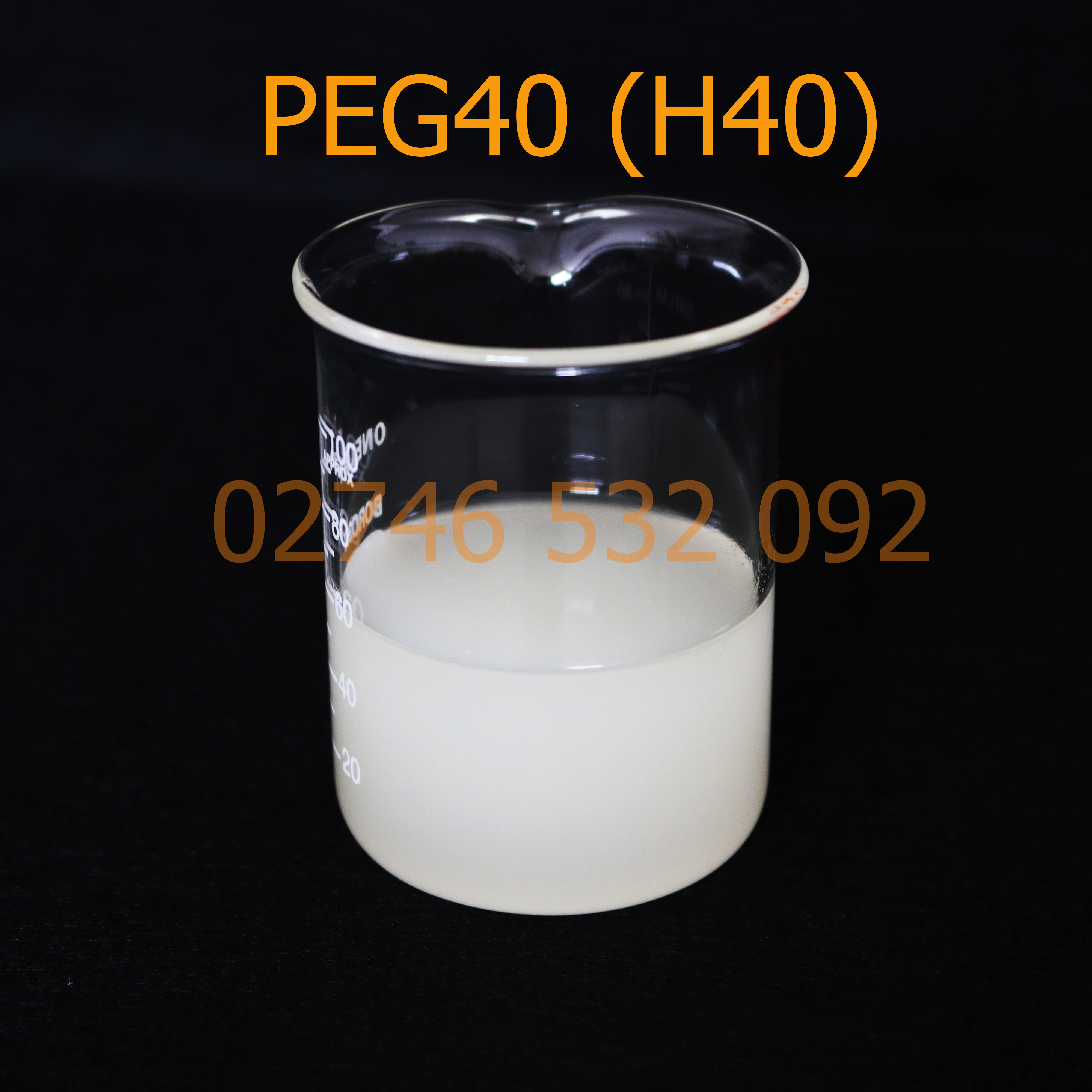 100g Chất Nhũ Hóa PEG-40 (H40) Hydrogenated Castor Oil