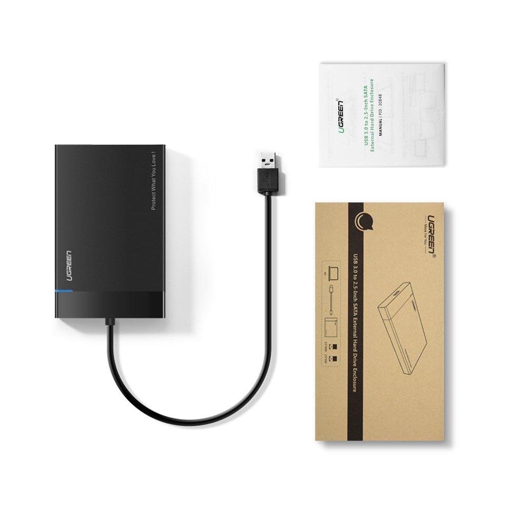 Hộp đựng ổ cứng 2.5 inch USB 3.0 Ugreen 30847