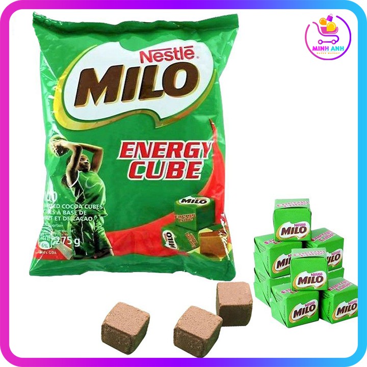 [CỰC NGON MIỄN CHÊ] Kẹo Milo Cube Thái Lan - LẺ 20 VIÊN