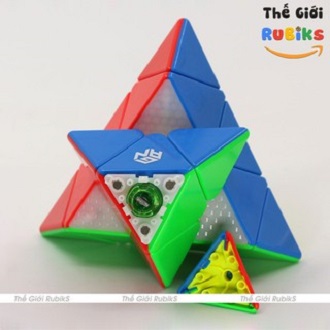 Rubik Pyraminx GAN Pyraminx M Có Nam Châm Sẵn - 3 Phiên Bản