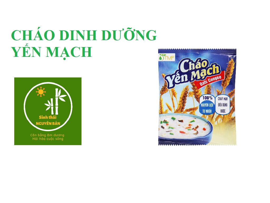 Cháo yến mạch tâm minh lốc 10 gói
