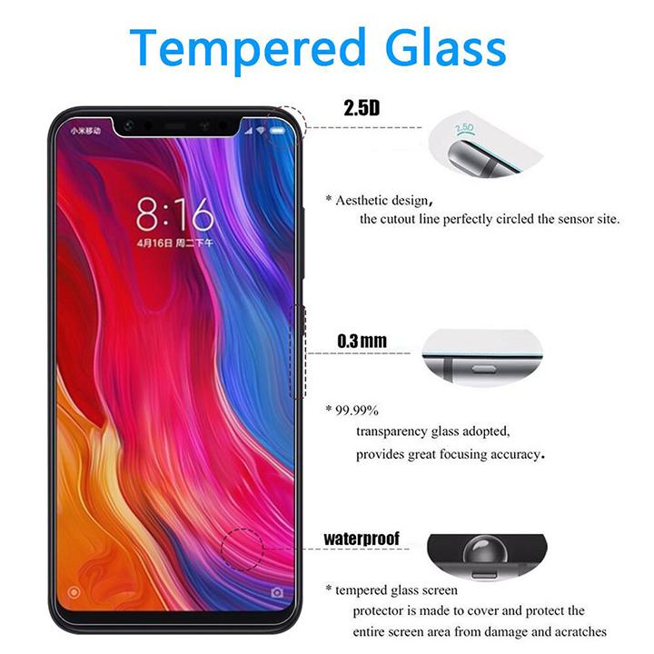 Miếng dán màn hình cường lực XIAOMI REDMI NOTE 6 PRO
