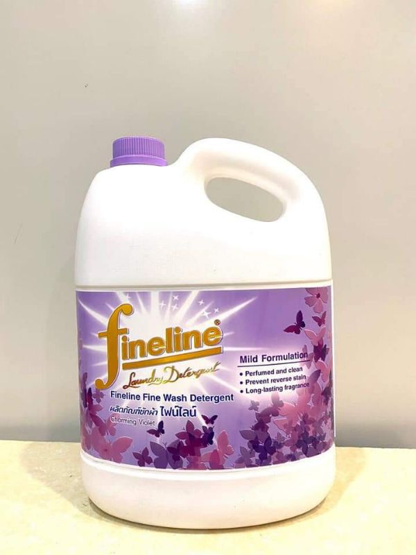 Combo 4 can nước giặt Fineline đậm đặc siêu thơm can 3 lit