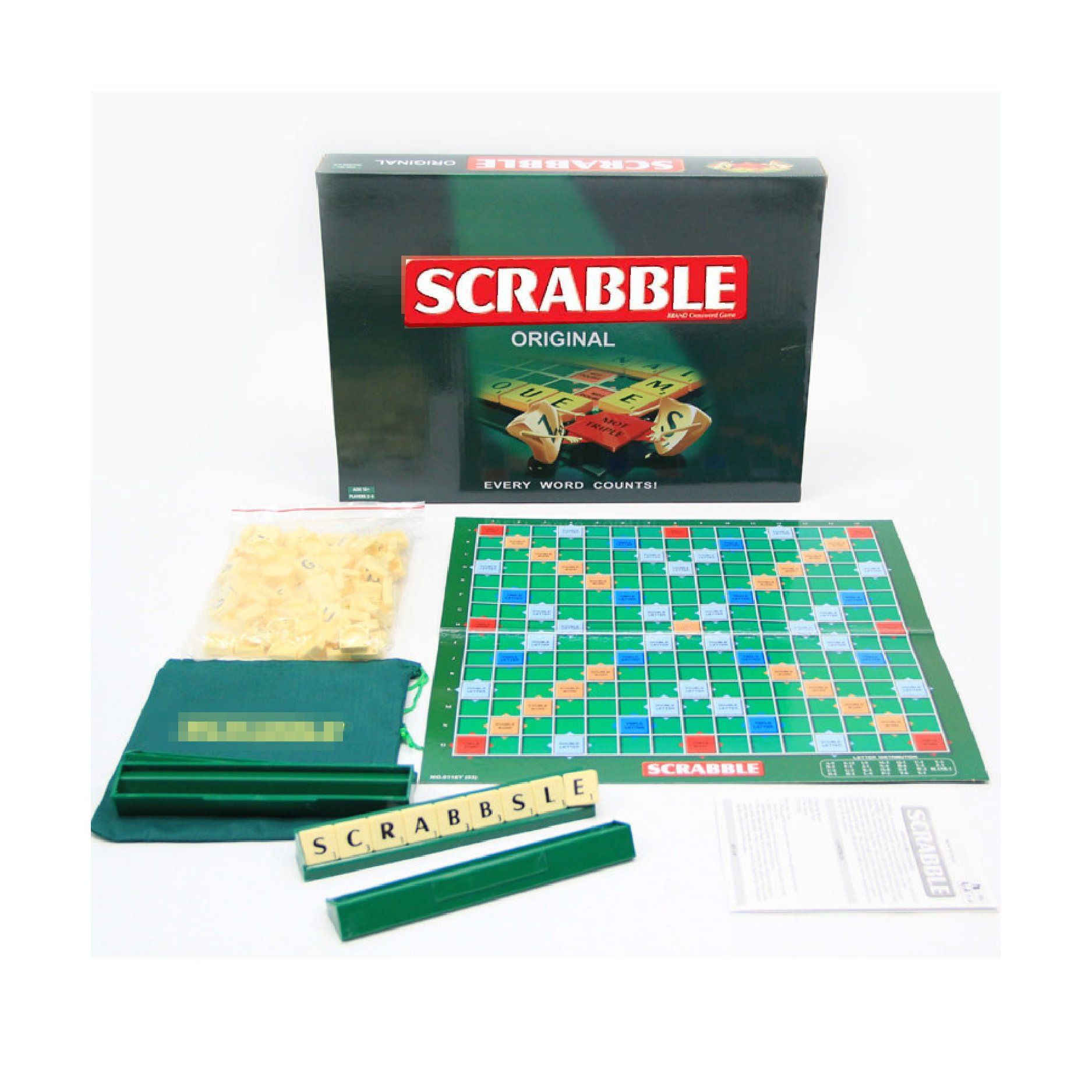 Board game:  Xếp chữ - Scrabble game - KKstore