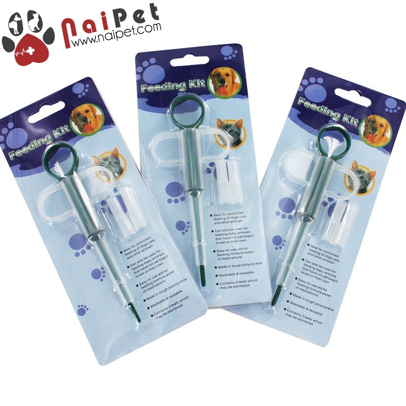 Dụng Cụ Bơm T.h.u.ố.c Thức Ăn Cho Chó Mèo Feeding Kit