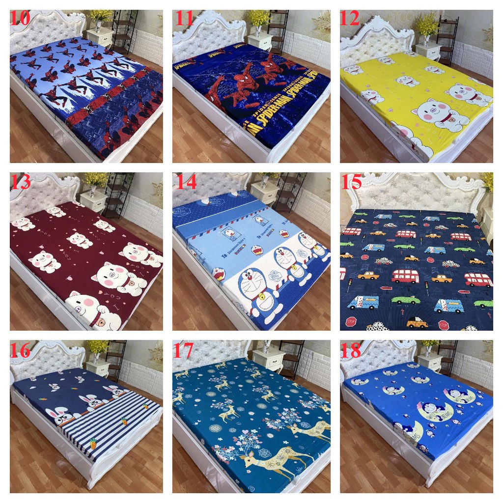 [HCM]Ga chống thấm cotton hcm kt 2mx2m2(chát chọn mẫu)