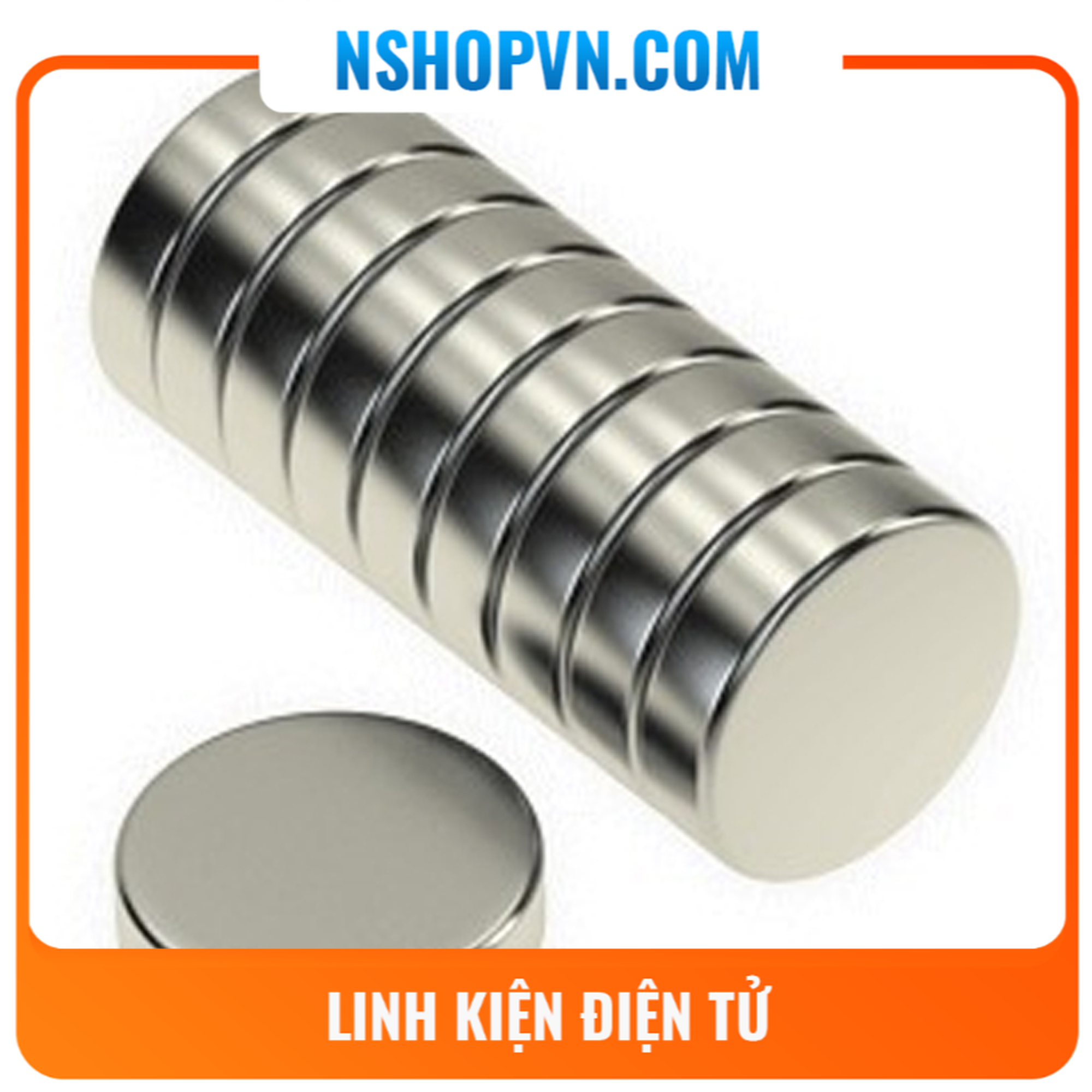 4 Nam châm đất hiếm 12x3mm