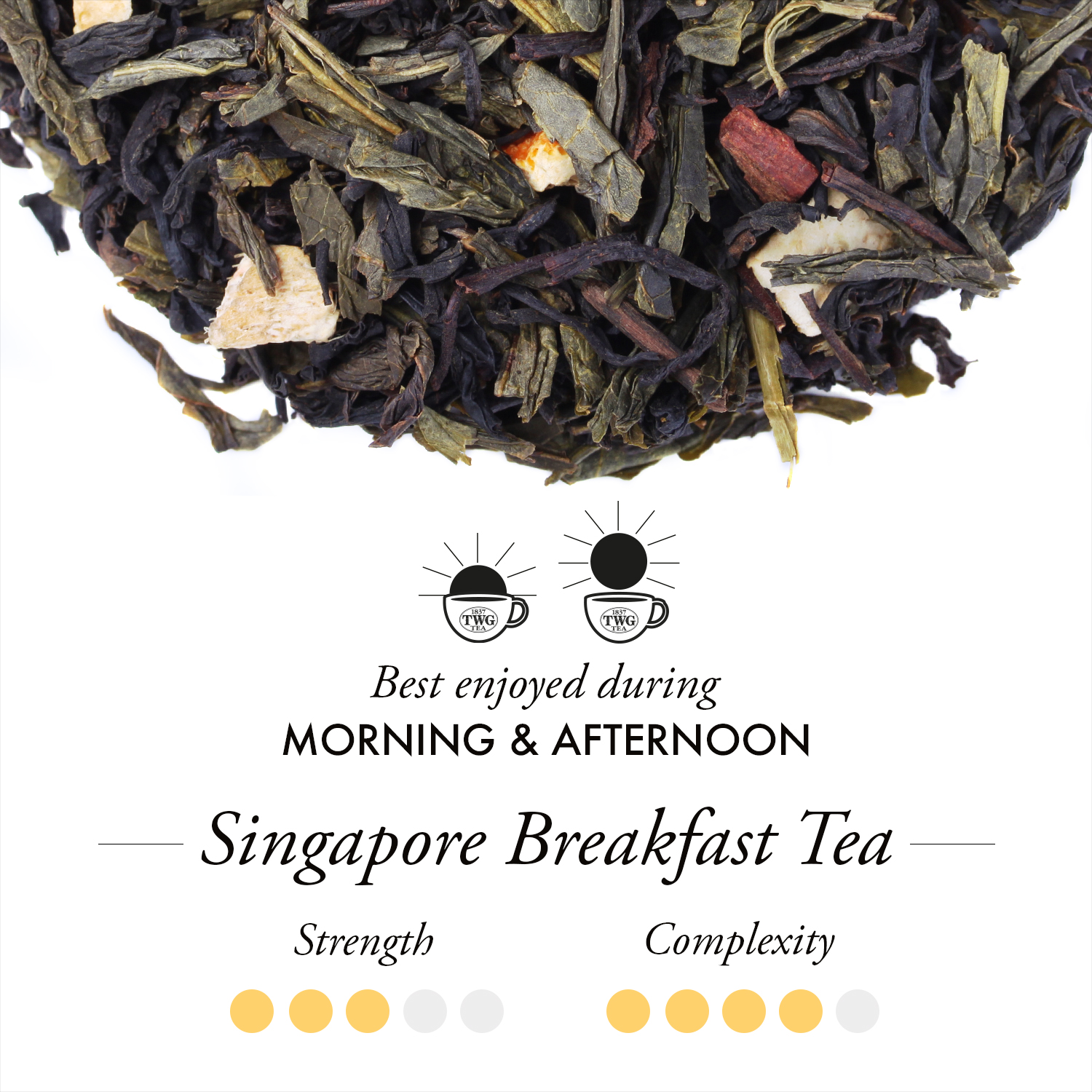 Trà TWG Tea - Singapore Breakfast Tea (100g) | Trà Xanh & Trà Đen