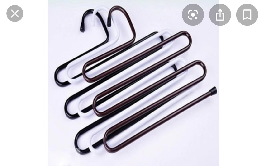Móc treo quần áo 5 tầng thông minh giúp treo nhiều quần, áo hoặc khăn trên cùng 1 móc