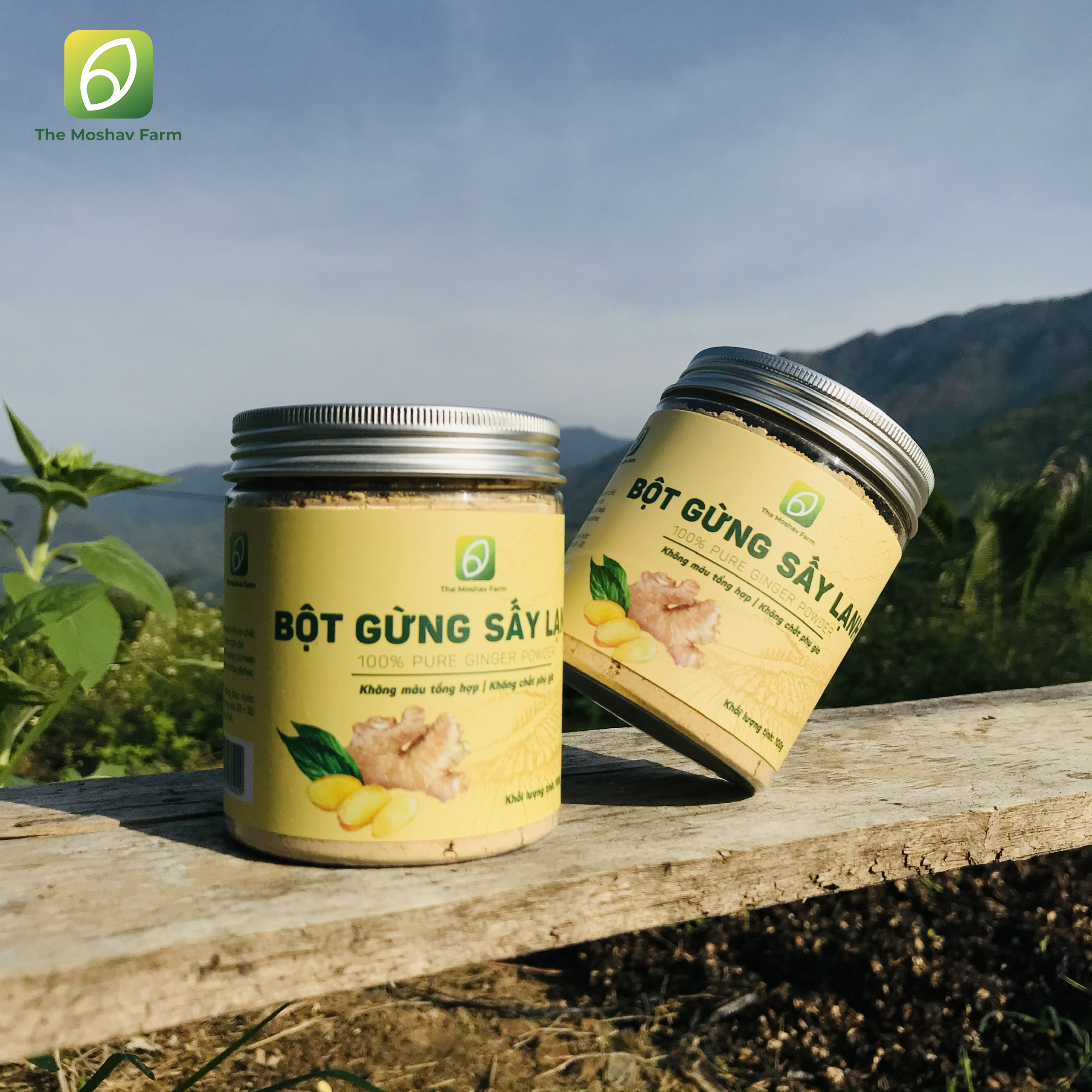 Bột gừng sấy lạnh hũ 100gram