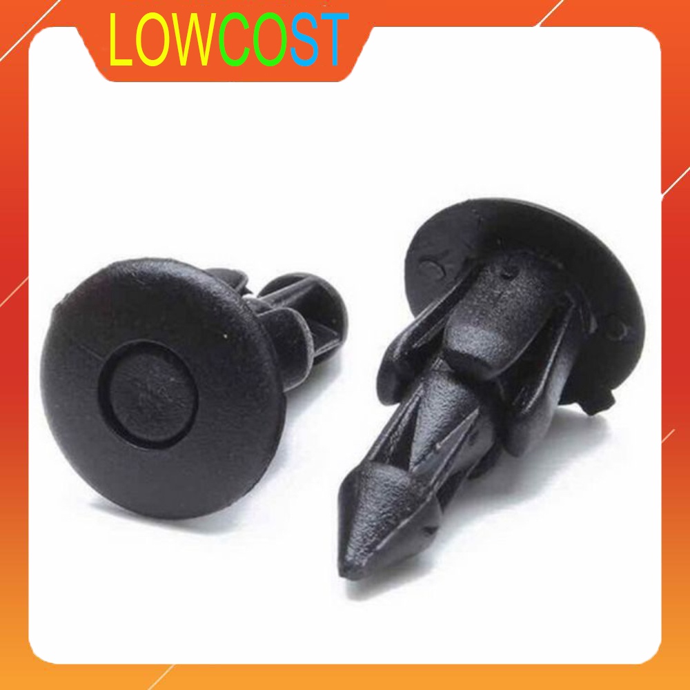 Nút nhựa zin gắn dàn áo xe máy kích thước 6ly, 8ly