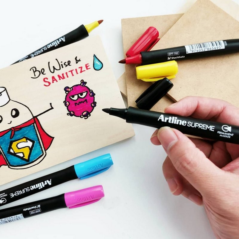 Bút lông dầu Supreme Artline Japan EPF-700