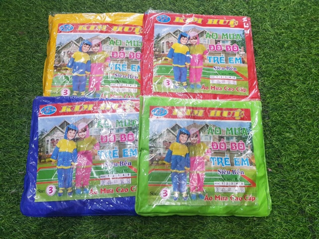 Áo Mưa Bộ Cho Bé ( Đủ Size)