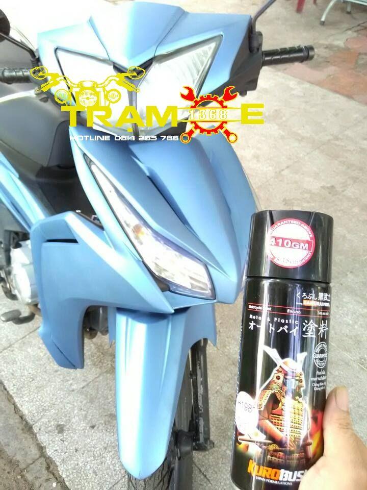 SƠN SAMURAI MÀU XANH BĂNG GIÁ H198