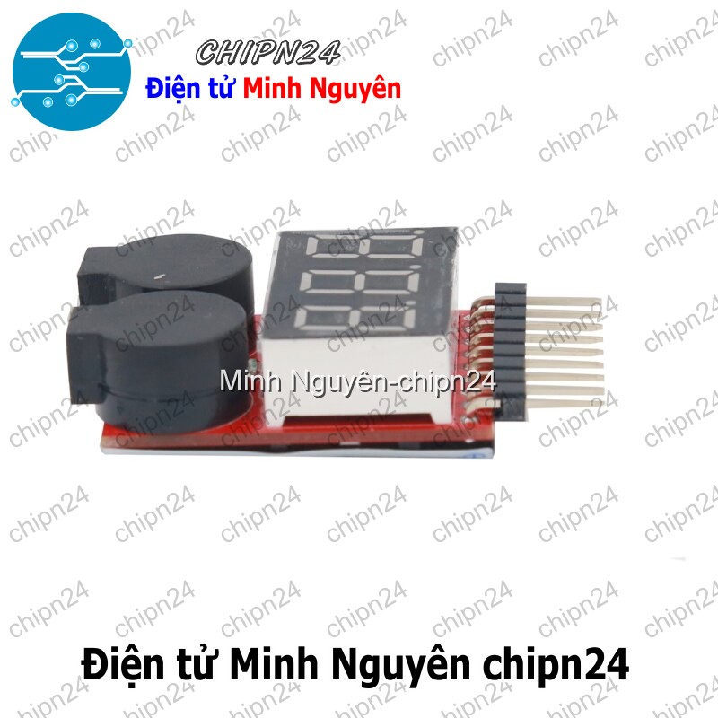 [1 cái] (D64) Mạch Đo báo pin Lipo RC 1-8s - HH002440
