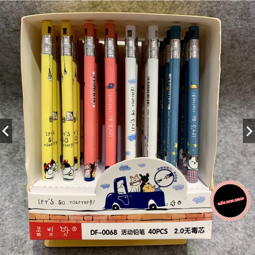[Giá Sỉ] Bút chì bấm Ruột to 2.0mm