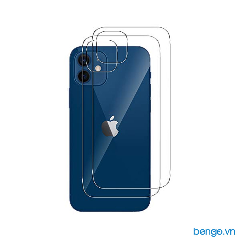 [HCM]Dán cường lực mặt lưng iPhone 12/12 Pro/12 Mini/13/13 Mini GOR 2.5D (Hộp 2 miếng)