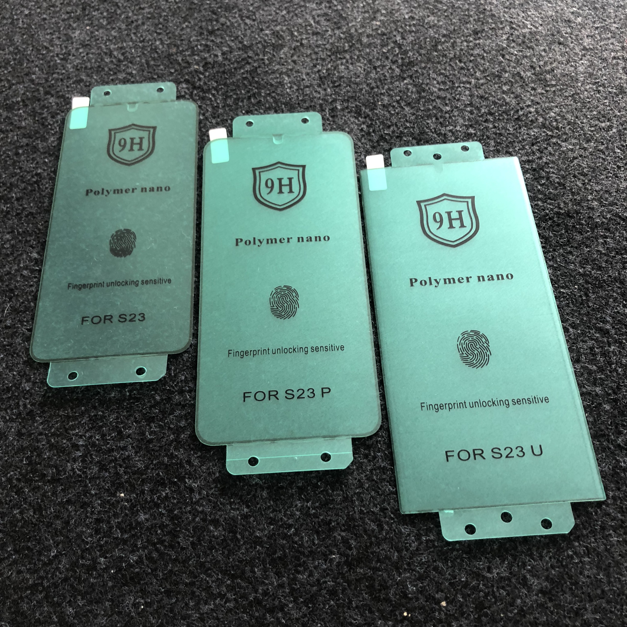Miếng dán màn hình samsung s23 / s23 / s23 ultra - chống va đập, full màn, dán poly