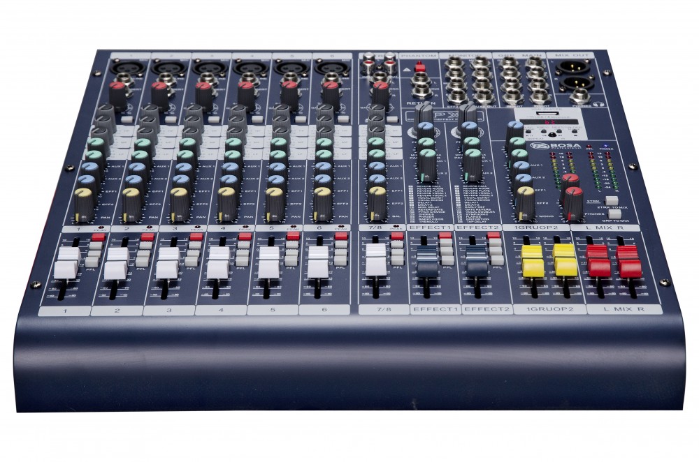 Mixer karaoke cao cấp Bosa SPX8