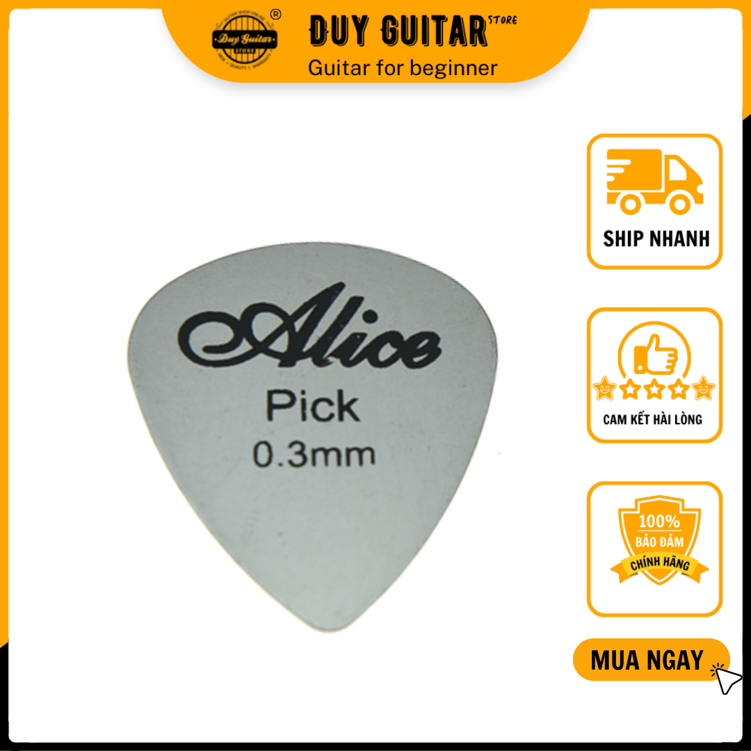 2 Picks Alice Inox size 0.30mm