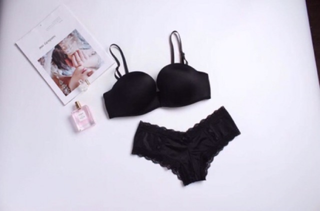 Bộ đồ lót Vicky cup ngang siêu đẩy - BL