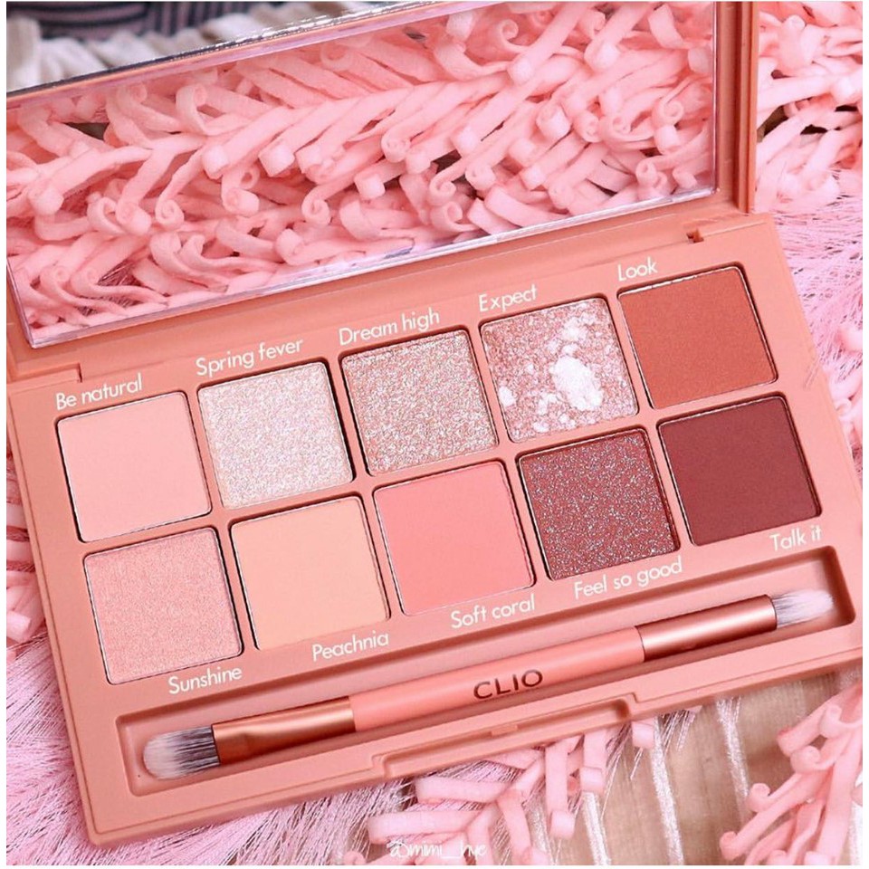 Bảng phấn mắt Clio Pro Eye Palette Simply Pink