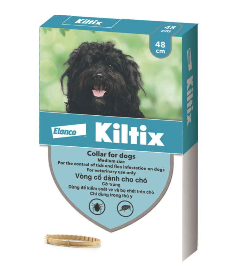Vòng cổ phòng ve rận cho chó Kiltix