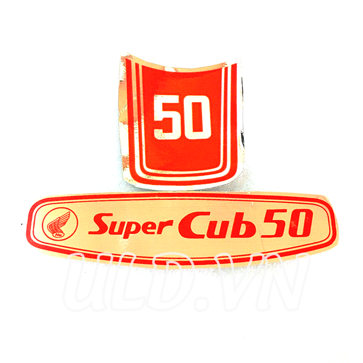 TEM MẶT NẠ VÀ THÙNG XĂNG CUB 78