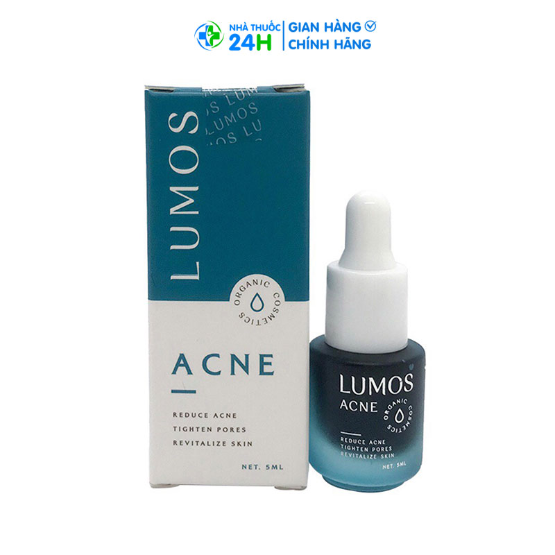 [MẪU MỚI] SERUM MỤN LUMOS ACNE 5ML- XÓA MỤN  check hàng công ty