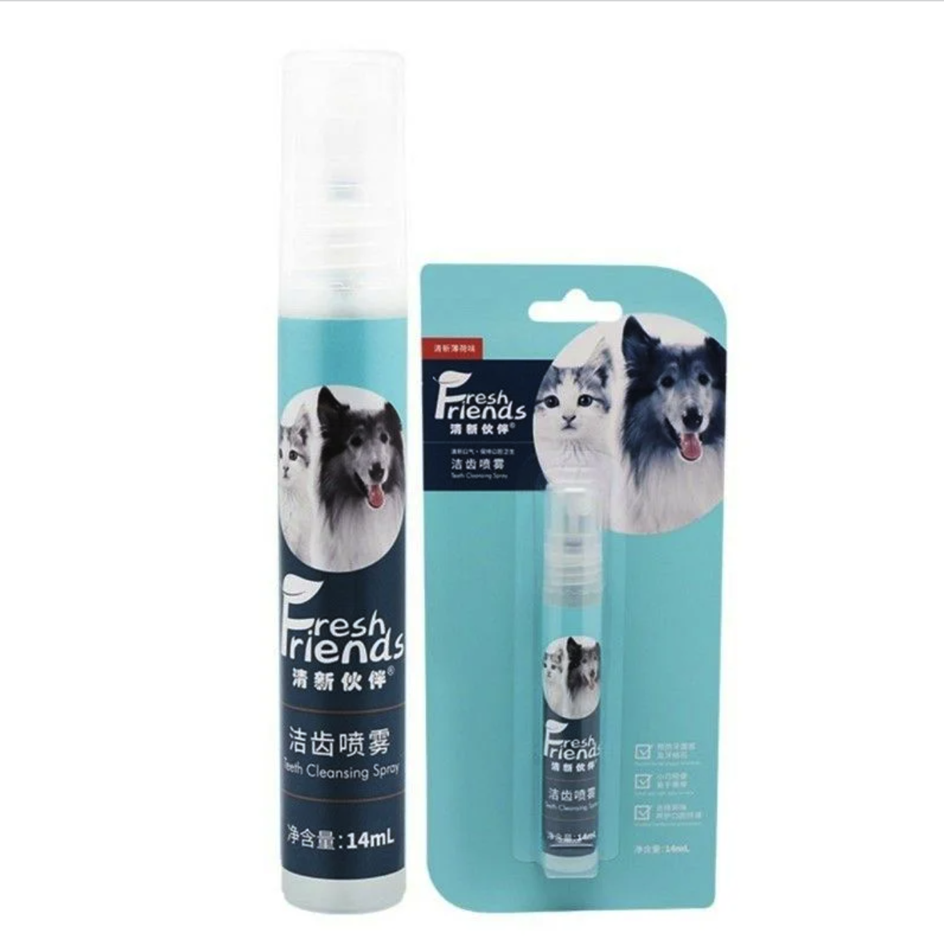 Xịt Thơm Miệng Chó Mèo FRESH FRIENDS 14ml